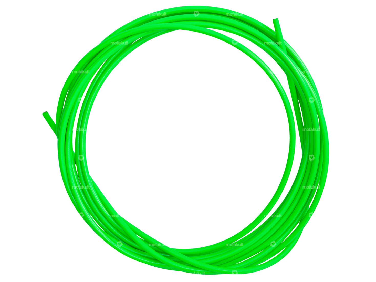 Cable sheath Ø 5 mm neon green (6 meter roll) PTFE-greased Carousel Image 1