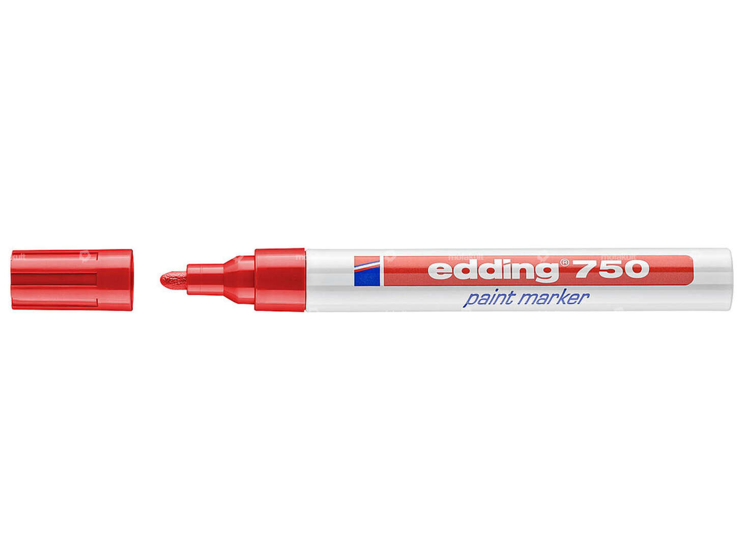 edding 750 Lackmarker 2 - 4 mm rot Carousel Image 1