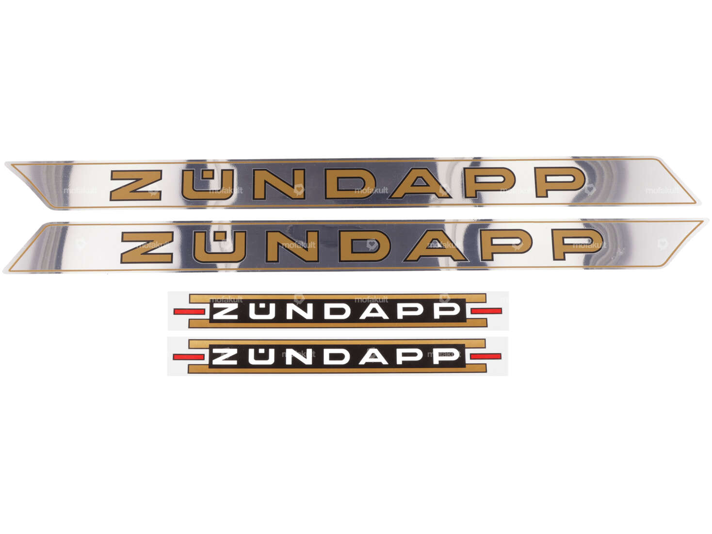 Sticker set tank & side guards 1st series 1971 | Zündapp Belmondo Carousel Image 1