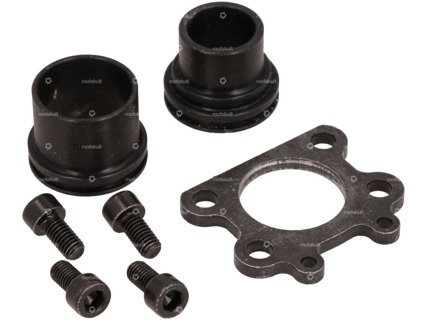 Polini Auspuffflansch EVO Zylinderkit | Piaggio Ciao, Si, Bravo, Boxer Carousel Image 1