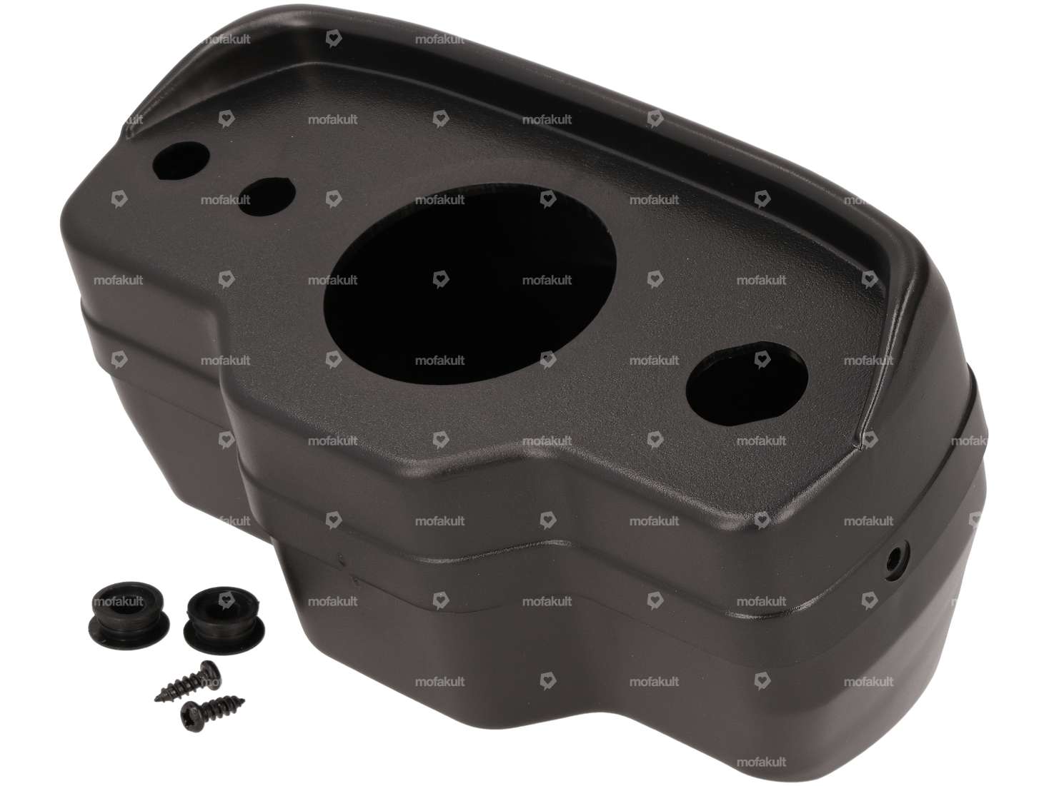 Cockpit housing 48 mm speedometer black | Hercules Prima, Optima Carousel Image 1