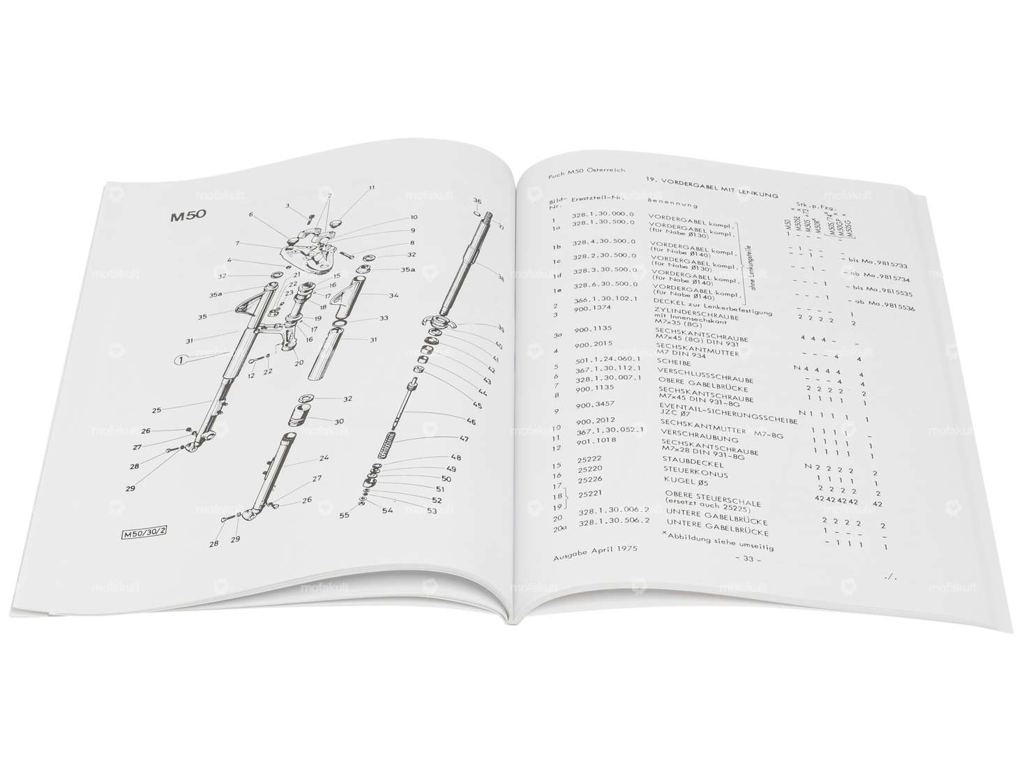 Spare parts catalog | Puch M50 (AT) Carousel Image 3
