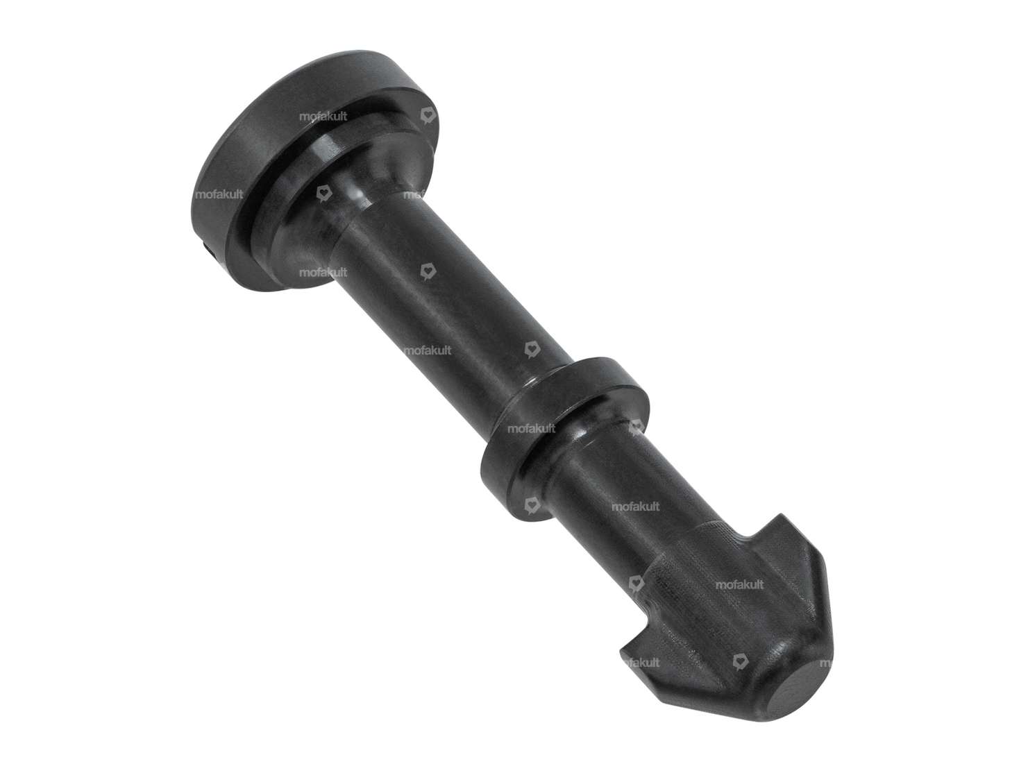 Side protection screw CNC aluminum black | Honda Camino, Hobbit PA50 Carousel Image 2