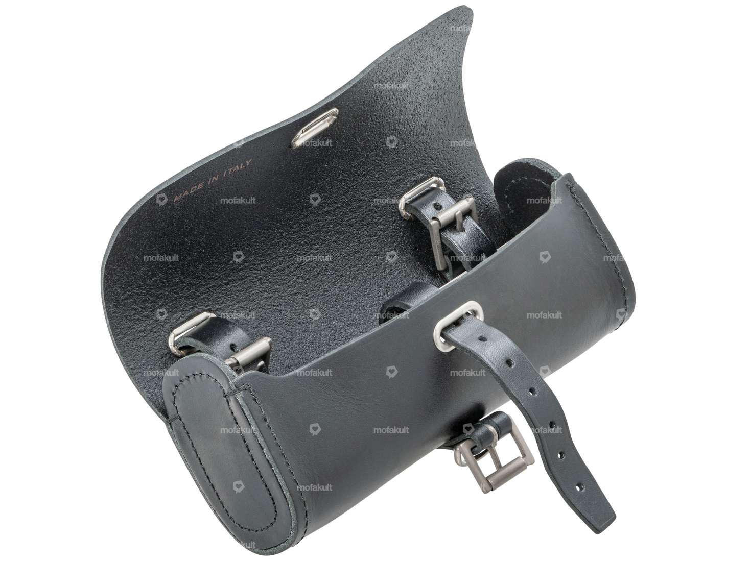 BROOKS Satteltasche oval Leder schwarz Carousel Image 3