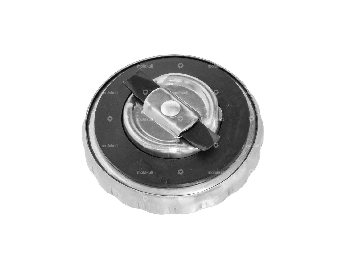 Tankdeckel 30 mm Bajonett abschliessbar Chrom Carousel Image 2