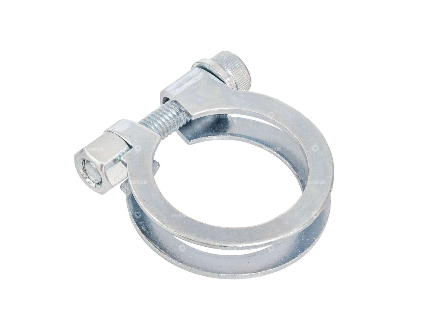 swiing® revival solid exhaust clamp 26 - 28 mm galvanized (12.9 strength) Carousel Image 2