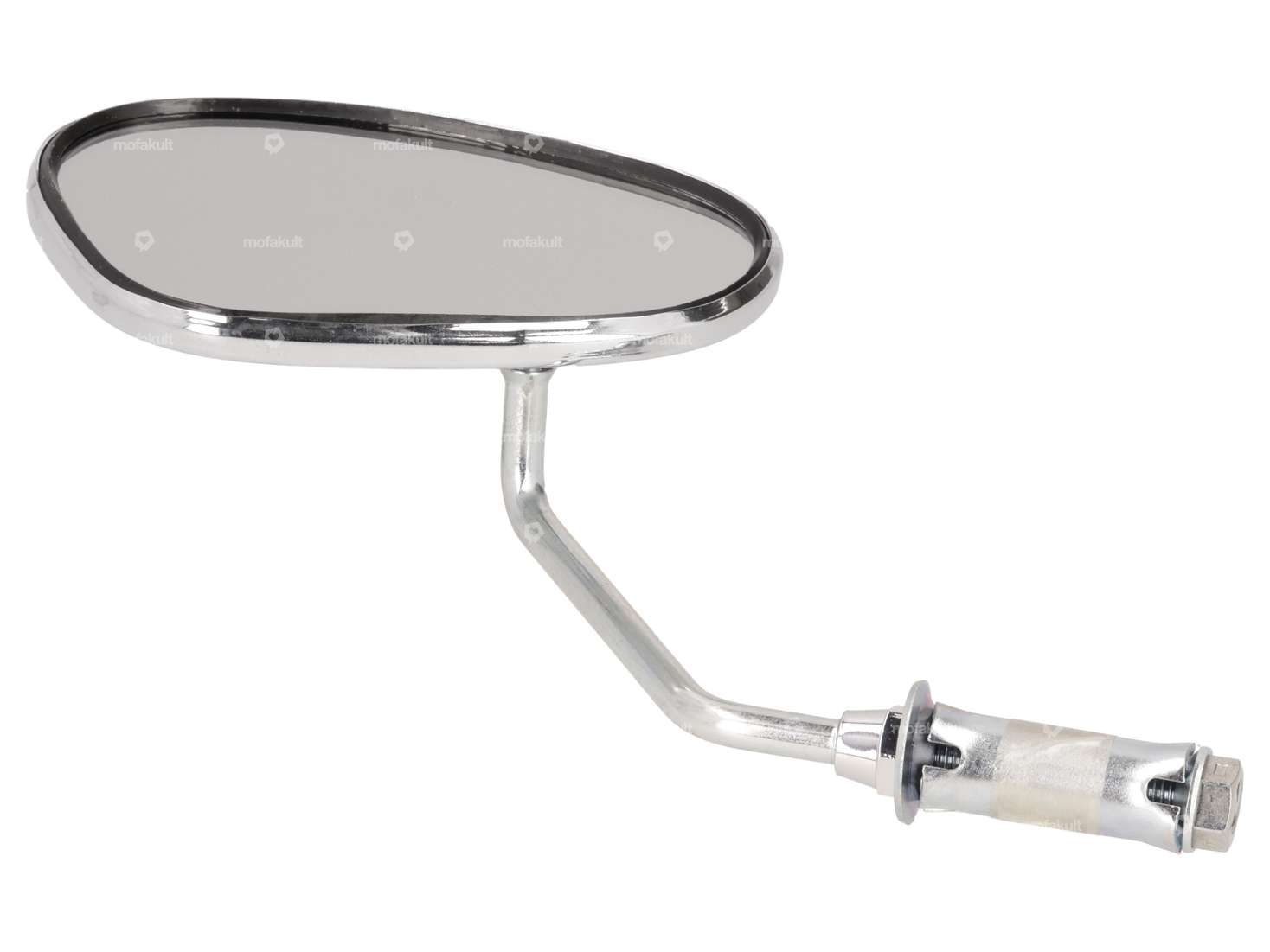 Bumm Spiegel oval links Steckvariante Chrom Carousel Image 2