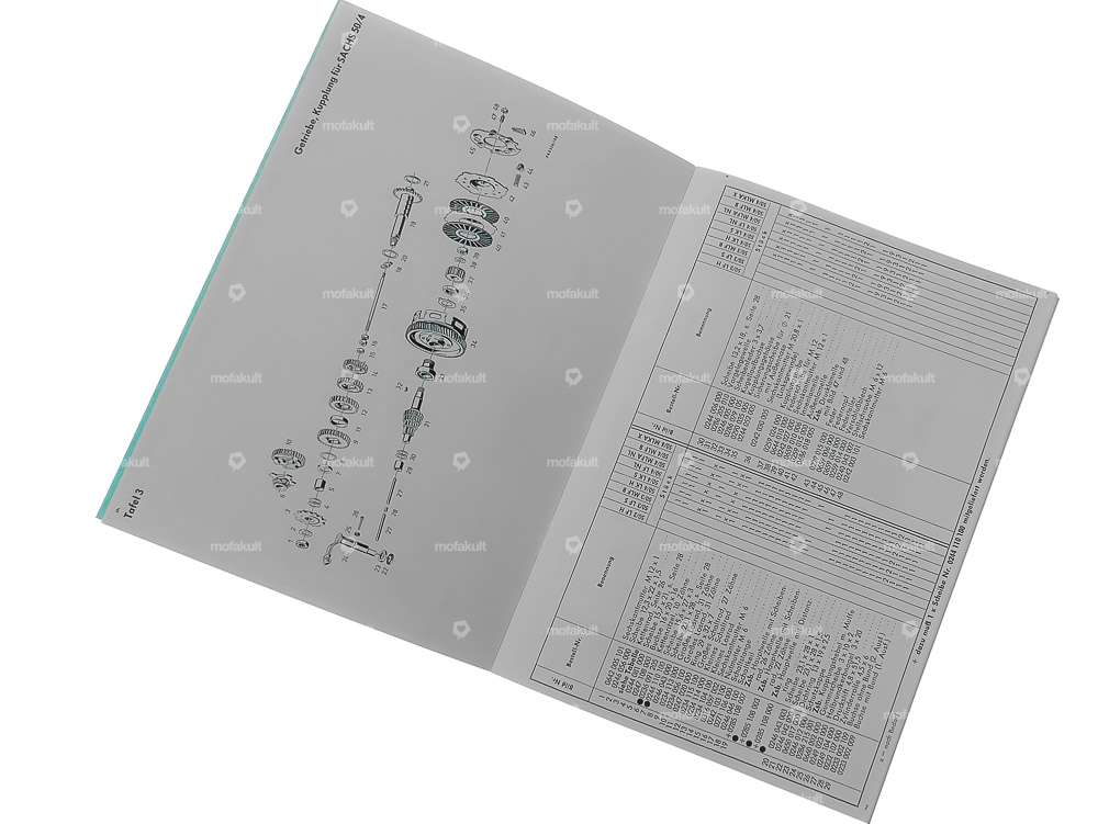 Ersatzteil-Liste | Sachs 50/3 ML, MLA, MLK, LKH, LHX Motor Carousel Image 3