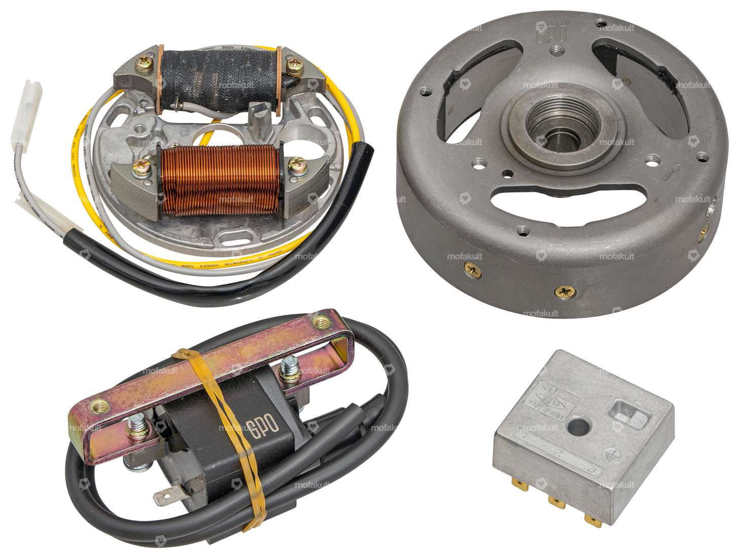 GPO CDI ignition set anticlockwise 12V Carousel Image 1