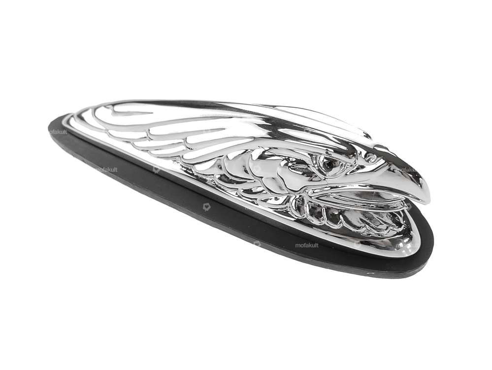 Ornamental figure eagle chrome Carousel Image 1