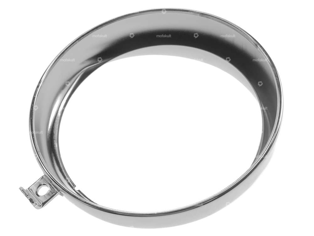Lampenring Ø 130 mm Chrom mit Schirm Carousel Image 3