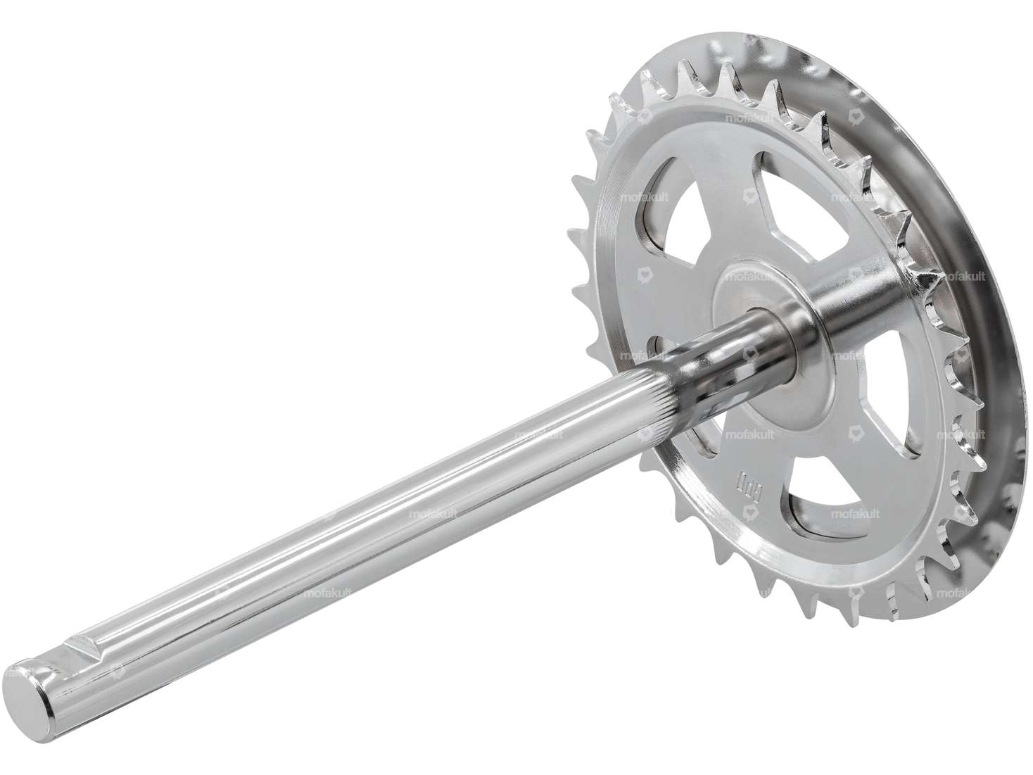 GPO Tretachse 28 Z. Keilnut Chrom | Piaggio Ciao Carousel Image 2