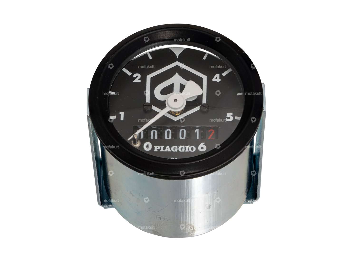 66HEROES Tacho «Piaggio» 60 km/h Ø 48 mm | Piaggio Ciao, SI, Bravo, Boxer Carousel Image 1