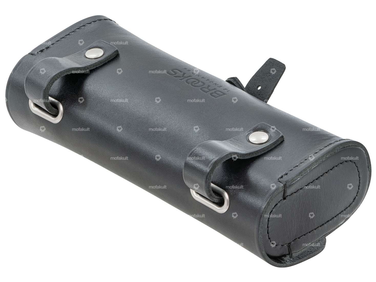 BROOKS Satteltasche oval Leder schwarz Carousel Image 2