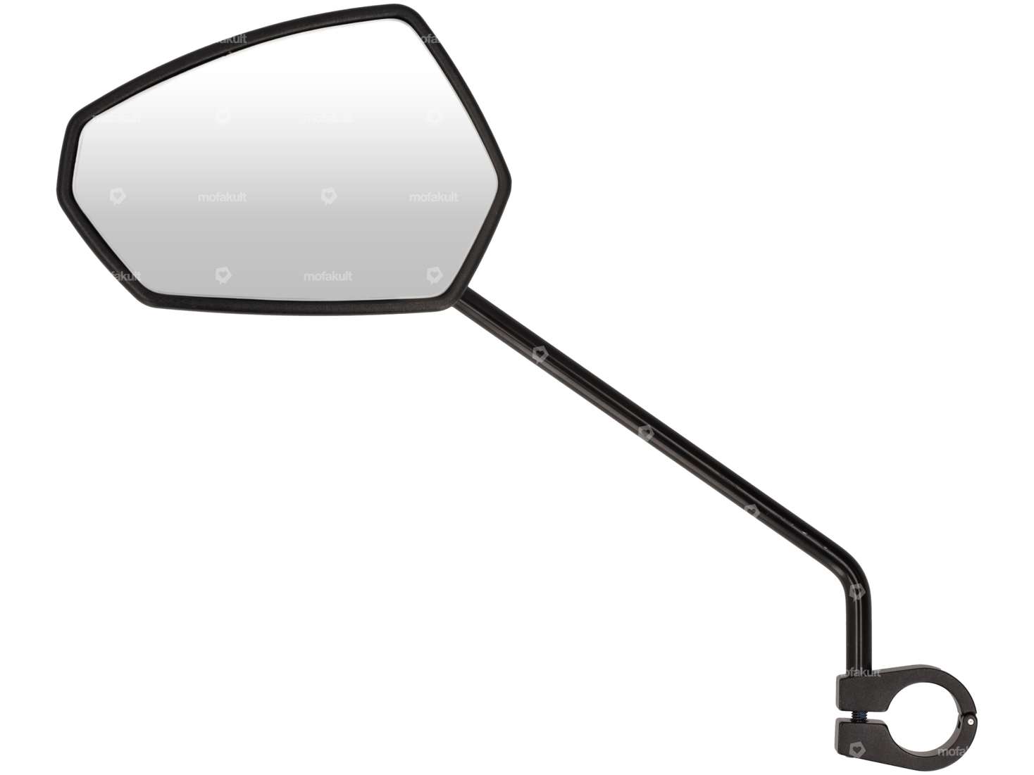 ergotec Spiegel M-77L eckig 12 cm links schwarz Carousel Image 1