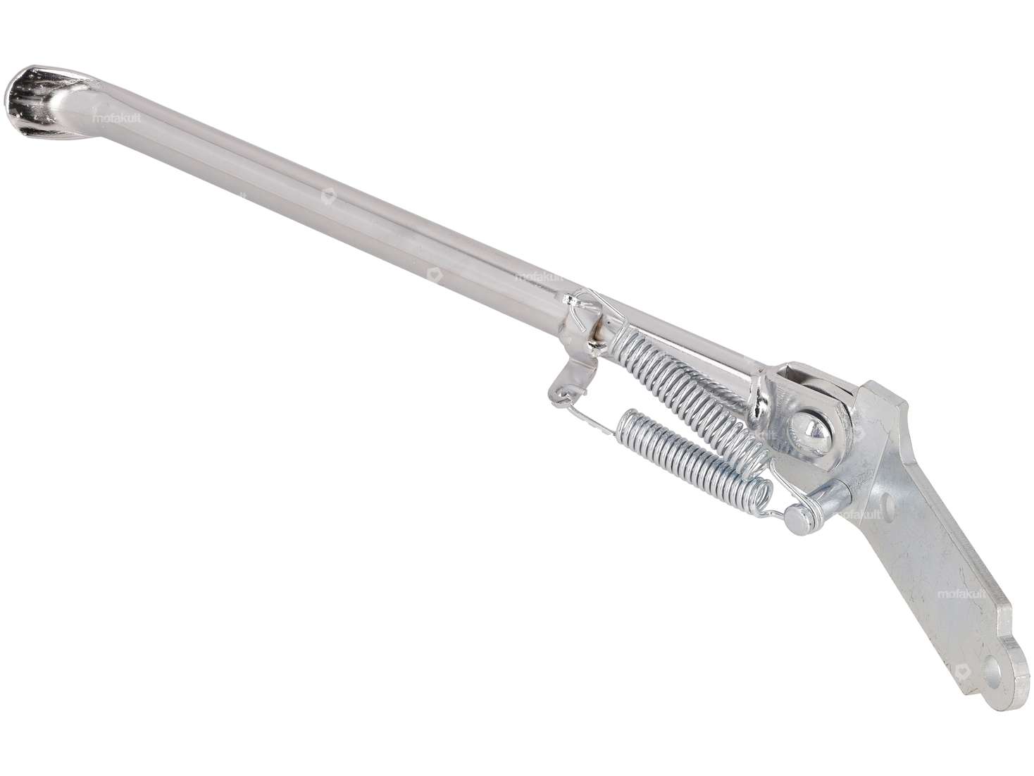 Side stand right flat mounting 34 cm chrome Carousel Image 2