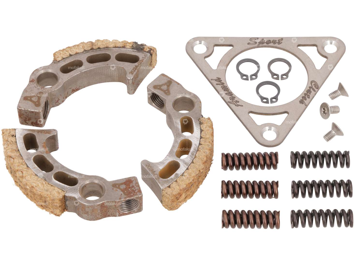 ASP clutch conversion kit "woven" 3-jaw Aramid | Puch E50 Carousel Image 1