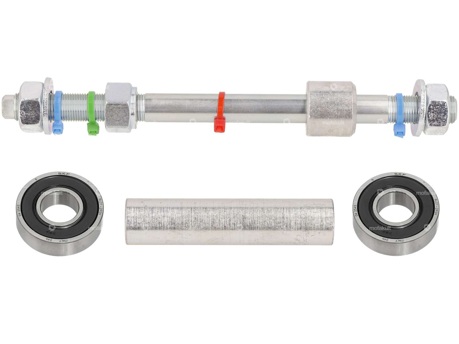 swiing® revival wheel axle set LELEU wheel hub cast wheel rear | Puch Carousel Image 1