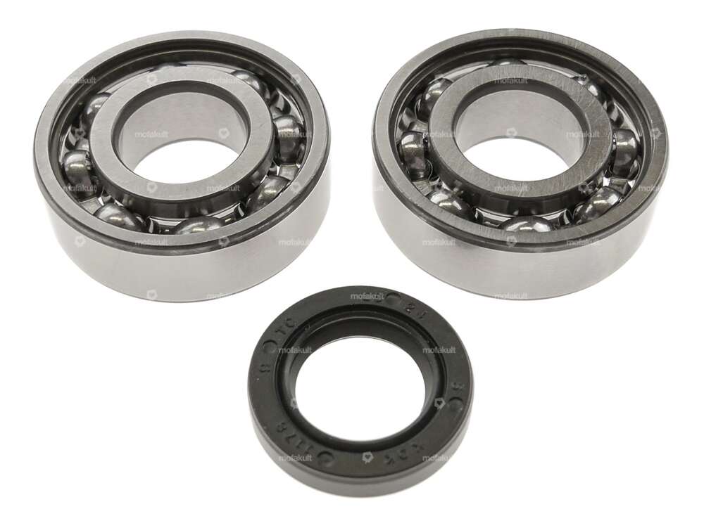 SKF Bearing Set & Oil Seal Engine | Piaggio Ciao, SI, Bravo, Boxer Carousel Image 1