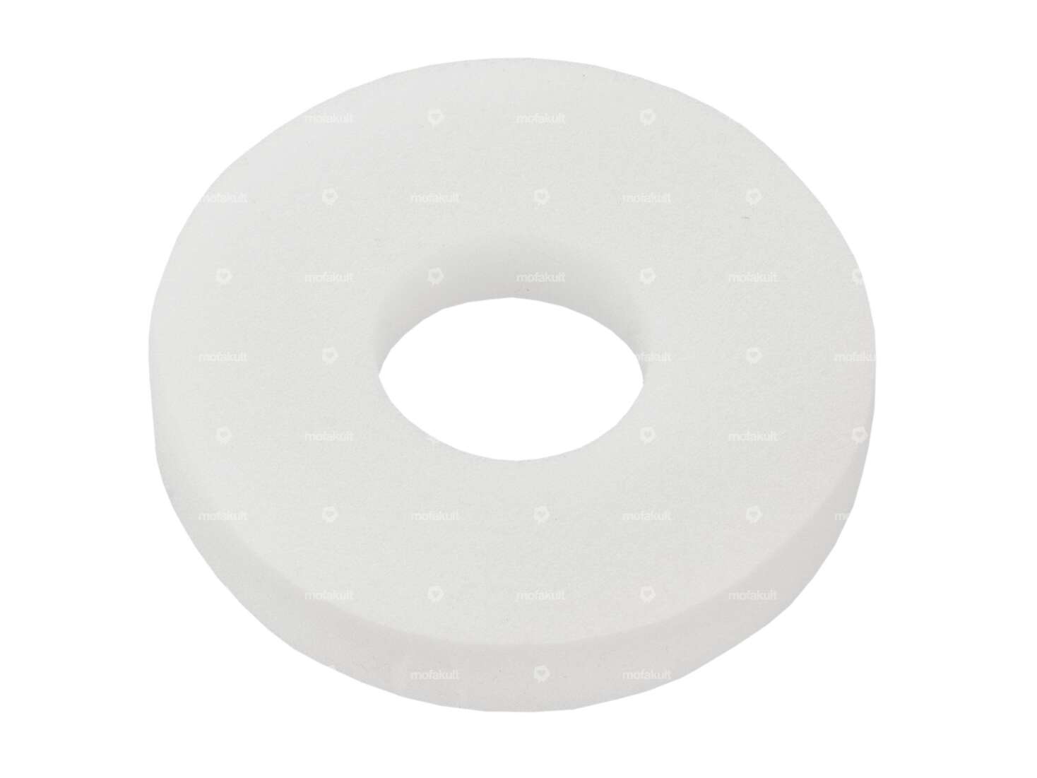 Zierschwamm rund Tankdeckel weiss Carousel Image 1