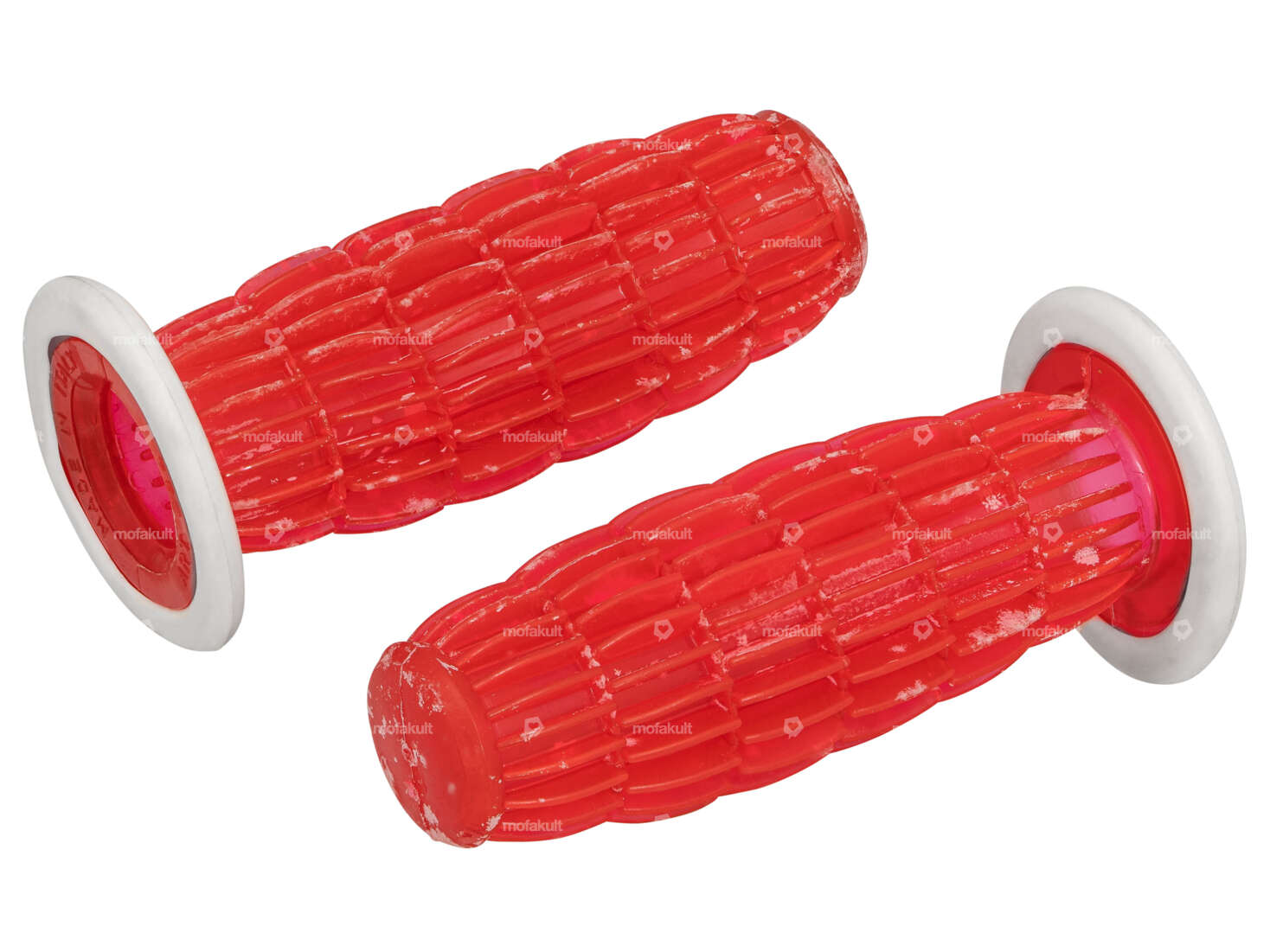 Grips honeycomb manual gearshift red NOS Carousel Image 1