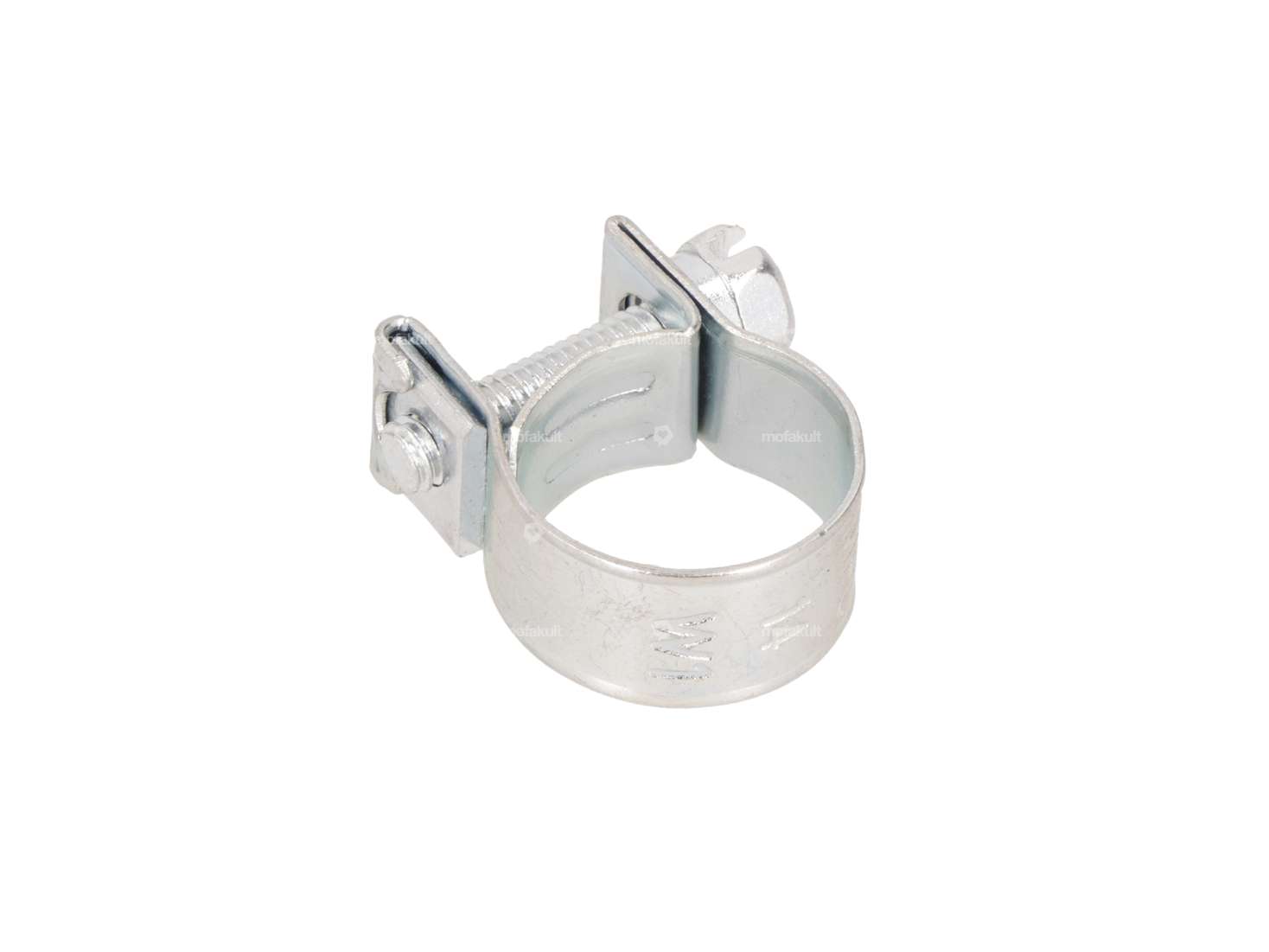 Schraubschelle massiv 13 - 15 mm W1 - verzinkt Carousel Image 2