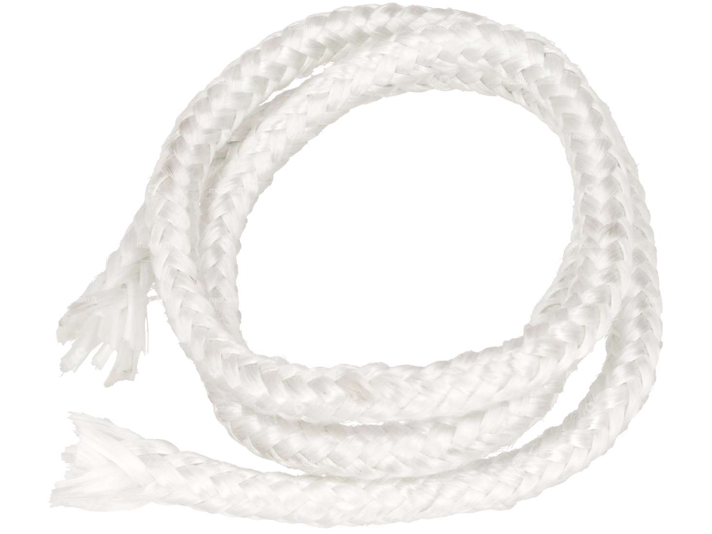 VITCAS sealing cord 10 mm glass fiber solid white (per meter) Carousel Image 1