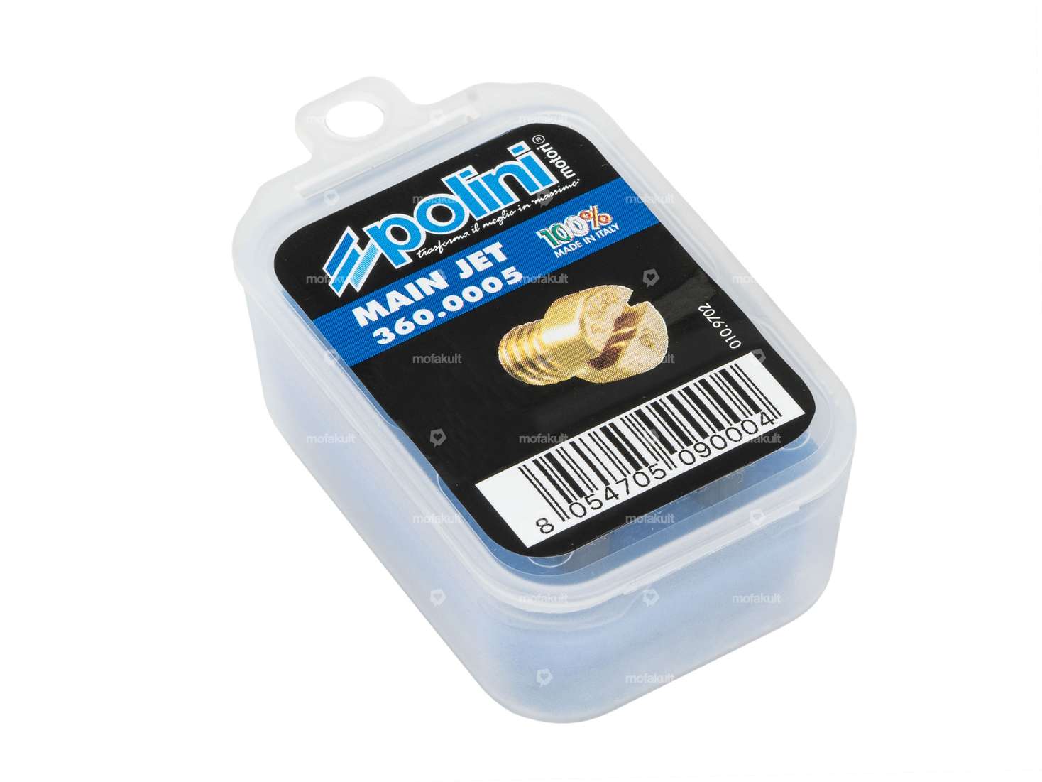 Polini Düsen-Set Hauptdüsen Dell'Orto PHBG, SHA (110 - 128) Carousel Image 3