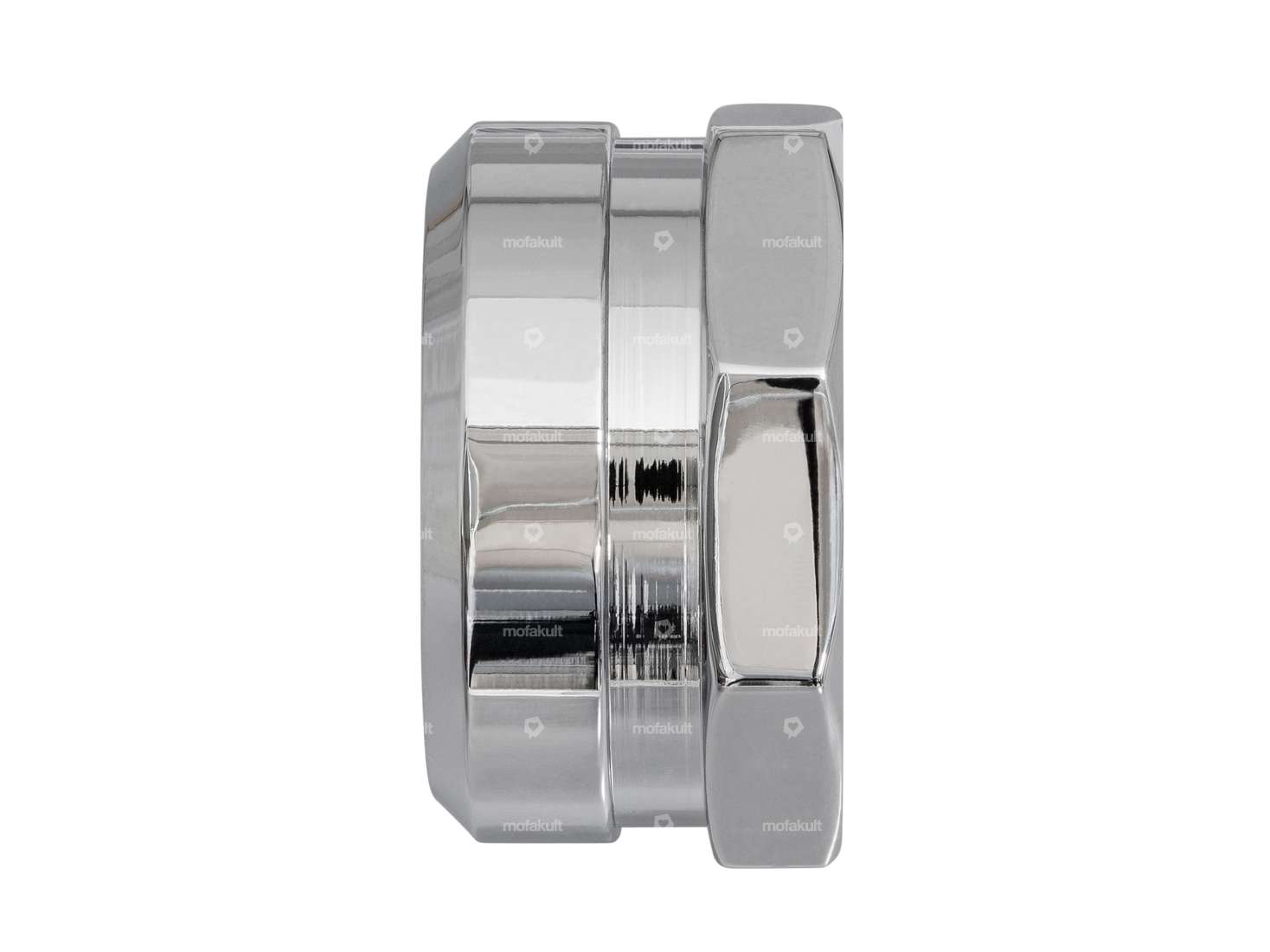 swiing® revival steerer tube nut 1" / 24G open stem chrome | Piaggio Ciao Carousel Image 3