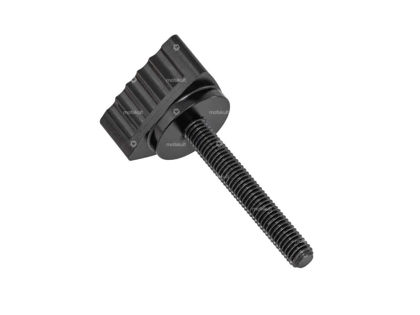 66HEROES Seitenschutzschraube CNC 35 mm Alu schwarz (Vollmaterial) | Puch Carousel Image 2