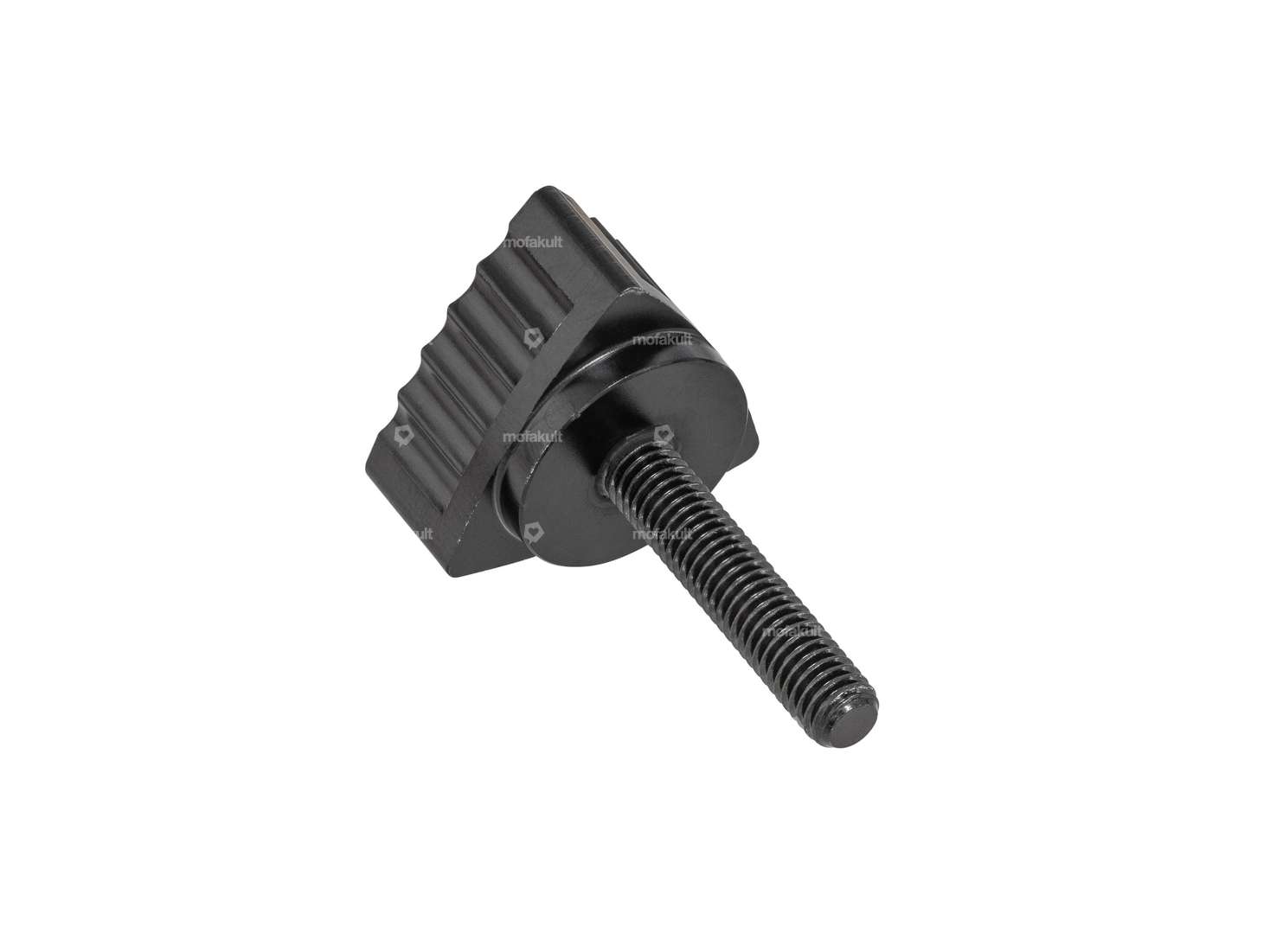 66HEROES Seitenschutzschraube CNC 25 mm Alu schwarz (Vollmaterial) Carousel Image 2