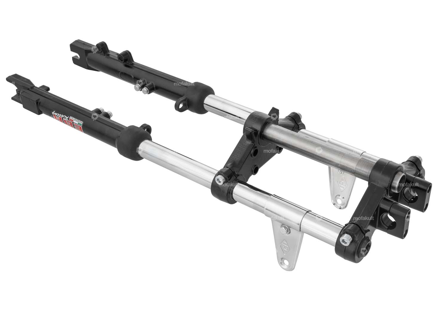 EBR Teleskopgabel hydraulisch verlängert schwarz (mit Laschen für Scheibenbremse) | Puch Carousel Image 2