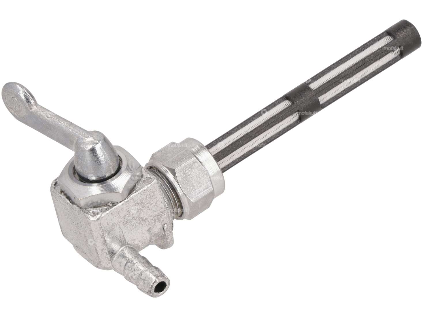 Benzinhahn senkrecht M12x1 (mit Überwurfmutter) rechts abgehend Carousel Image 2