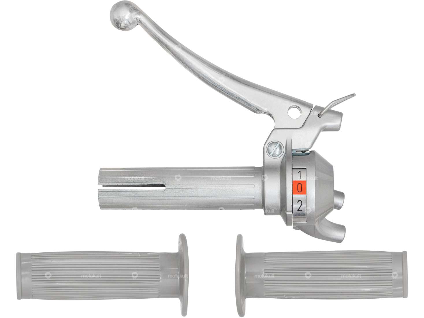 swiing® revival Schaltgriff 2-Gang (Magura Nachbau) silber Carousel Image 1