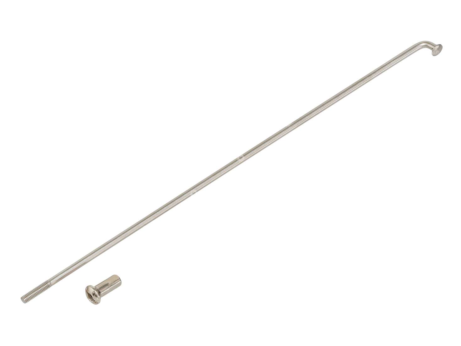 GPO Speiche einzeln inkl. Nippel (2.9 x 198 mm) Inox Carousel Image 1