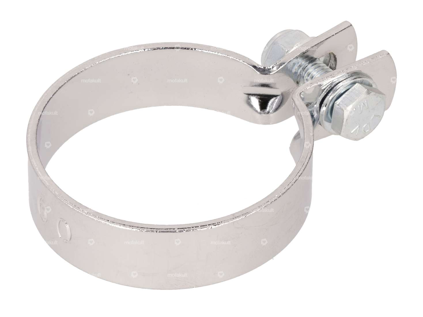 Exhaust set cigar Ø 28 / 60 mm chrome | Sachs 503 AB, AC Carousel Image 2