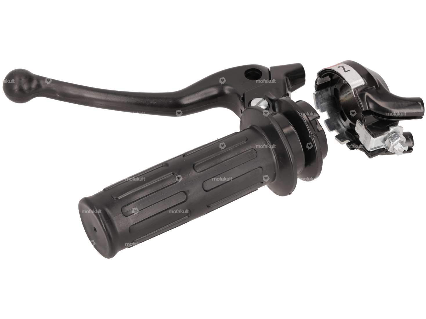 Schaltgriff 2-Gang schwarz | Hercules Prima, Optima Carousel Image 2