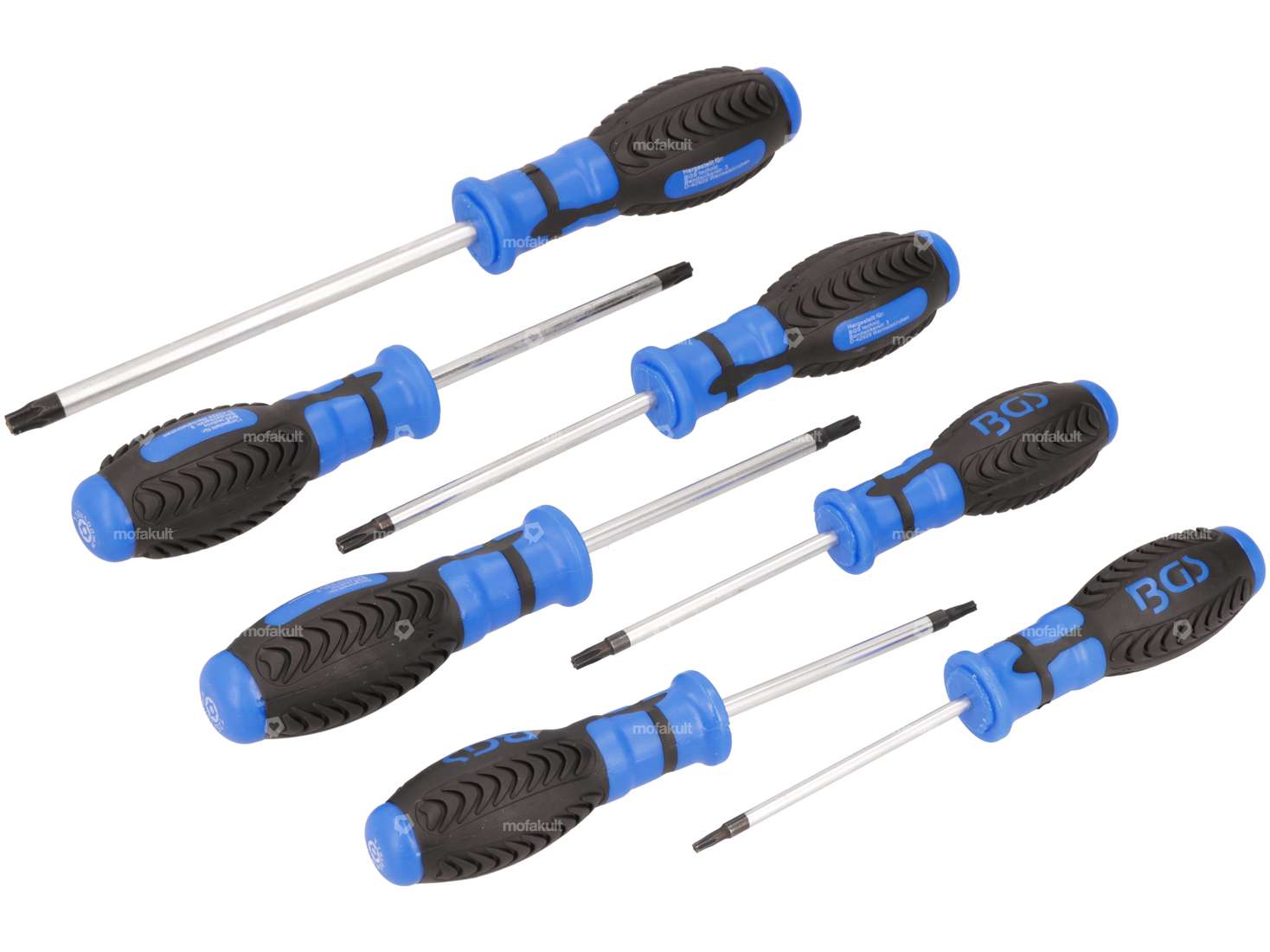 BGS screwdriver set Torx 7 pcs. Carousel Image 1