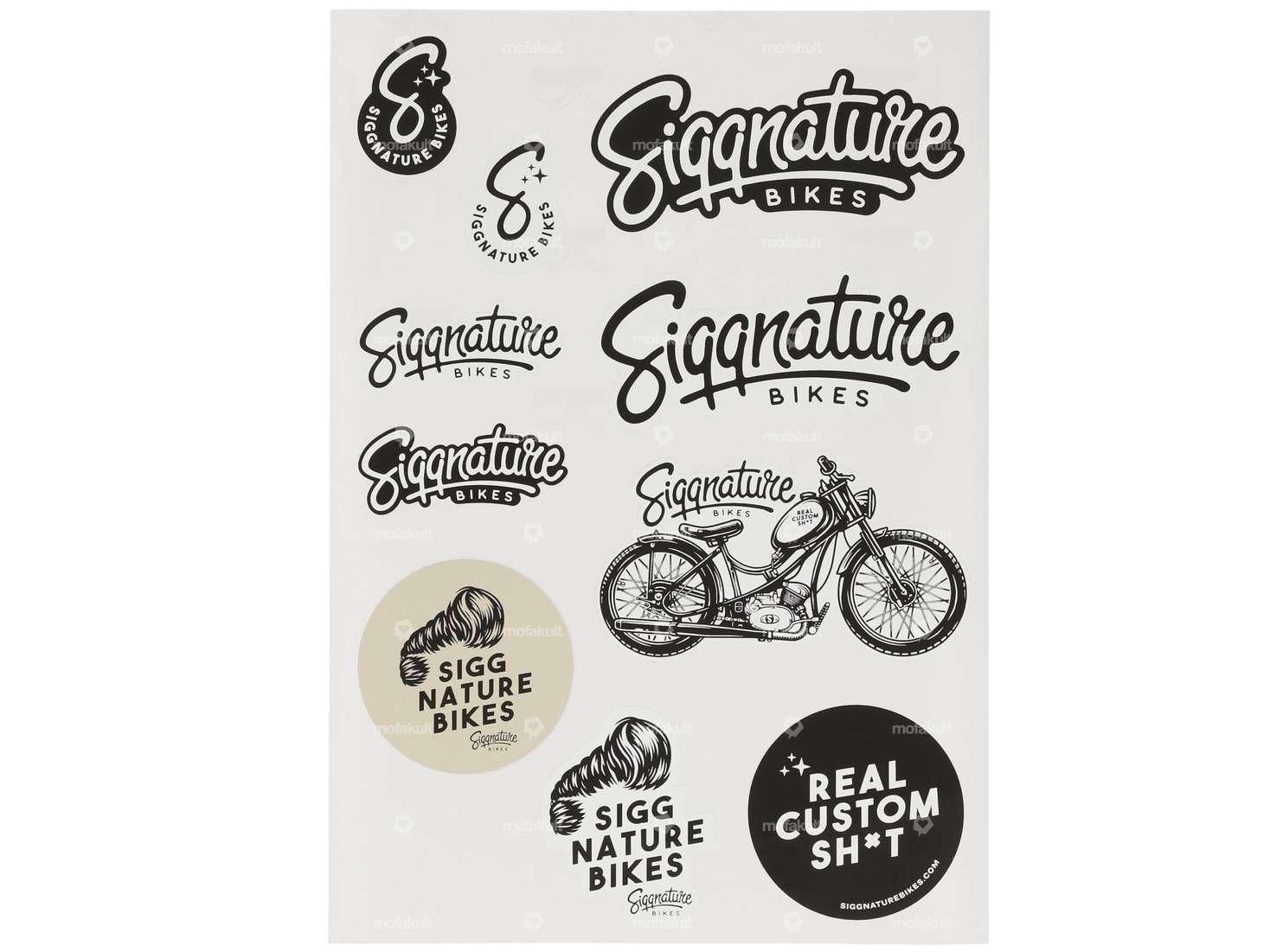 Siggnature Stickerbogen A4 Carousel Image 1