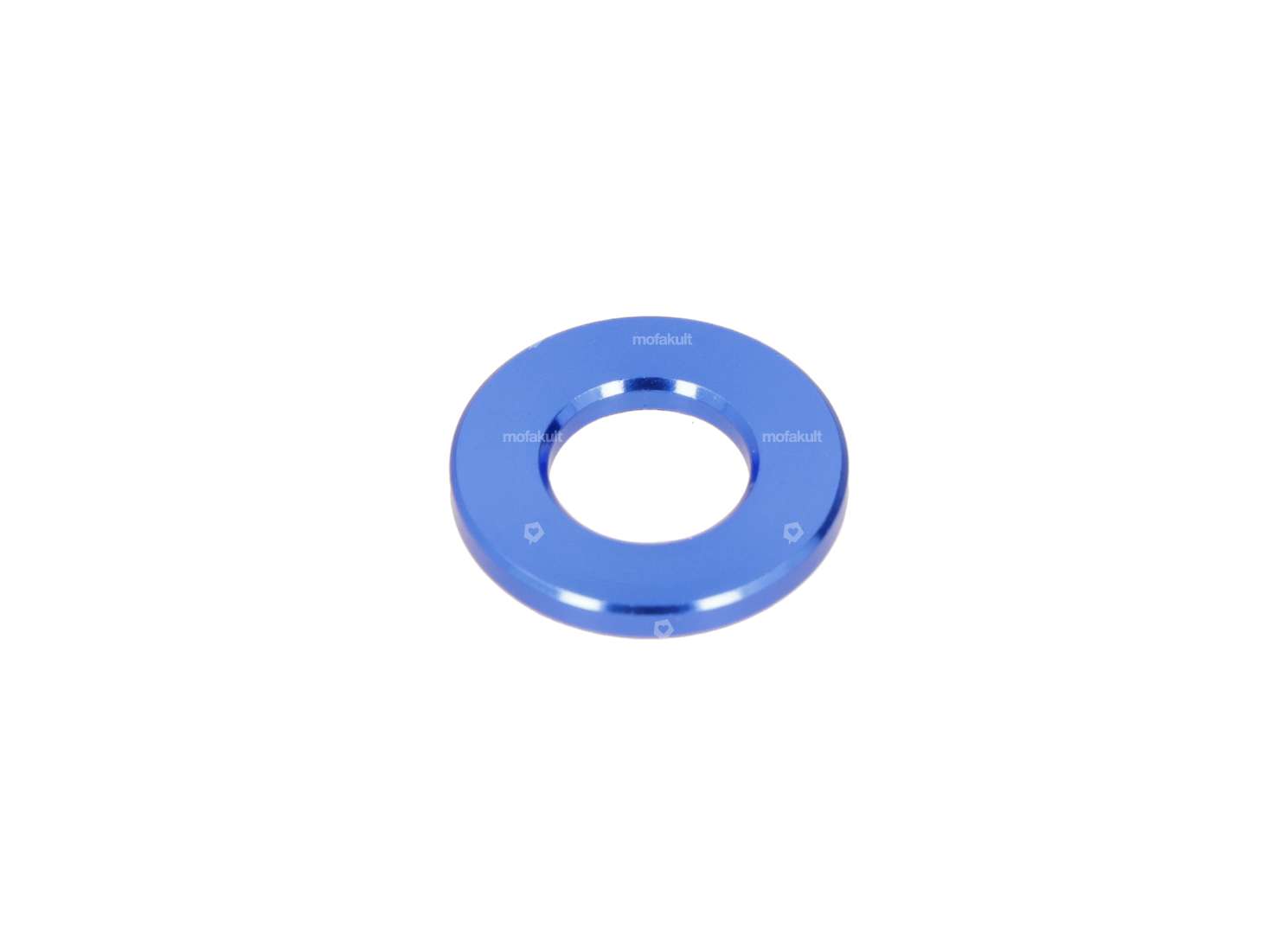 Washer M8 8/16/2 anodized aluminium blue Carousel Image 1