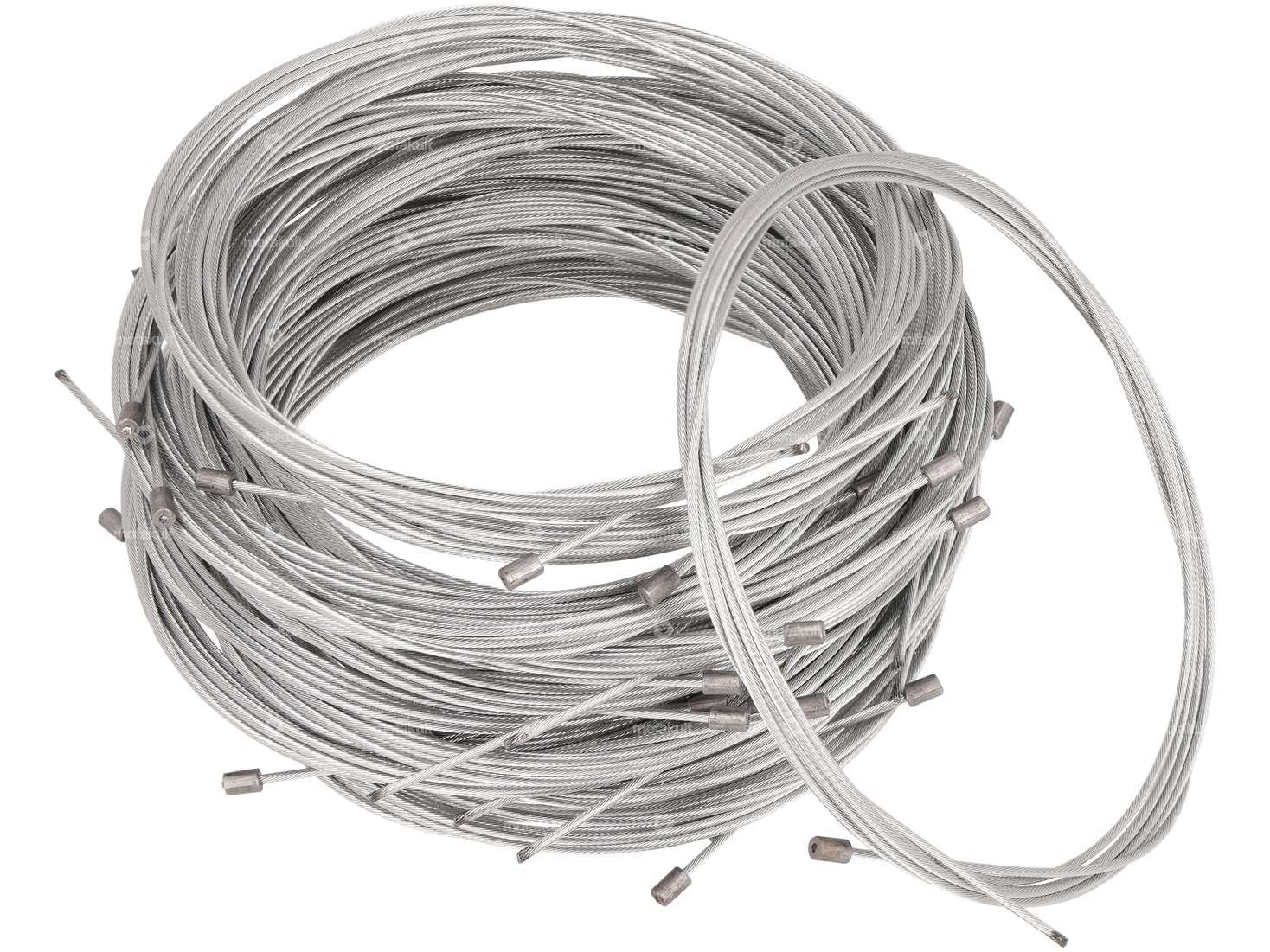 Gas cable Ø 1.25 mm x 220 cm (cylindrical nipple) Bing (25 pcs.) Carousel Image 1