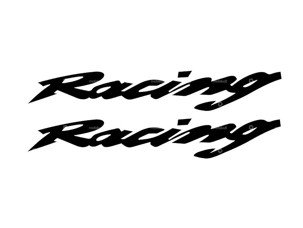 Paar Racing Kleber schwarz Carousel Image 1