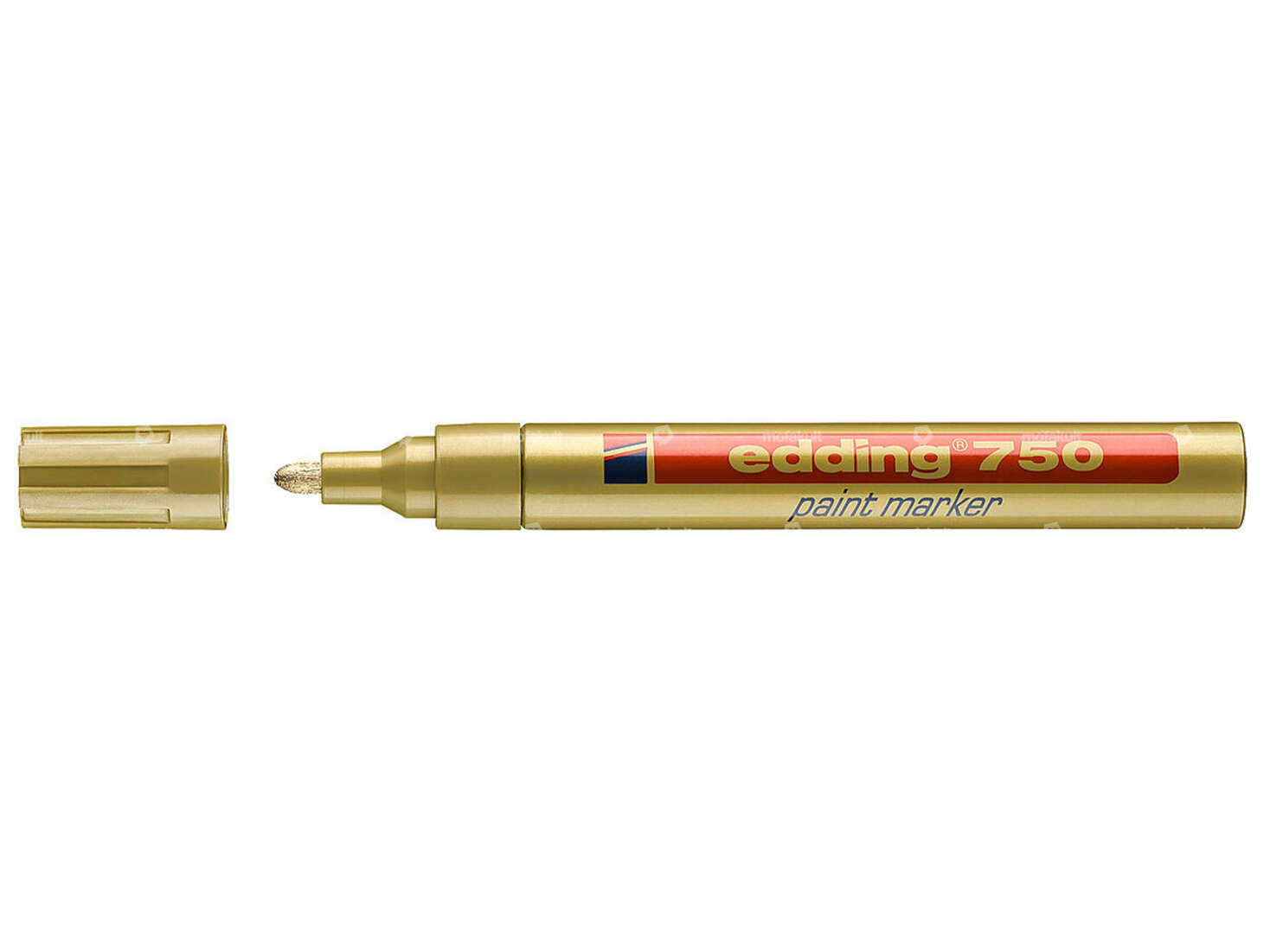edding 750 Lackmarker 2 - 4 mm gold Carousel Image 1