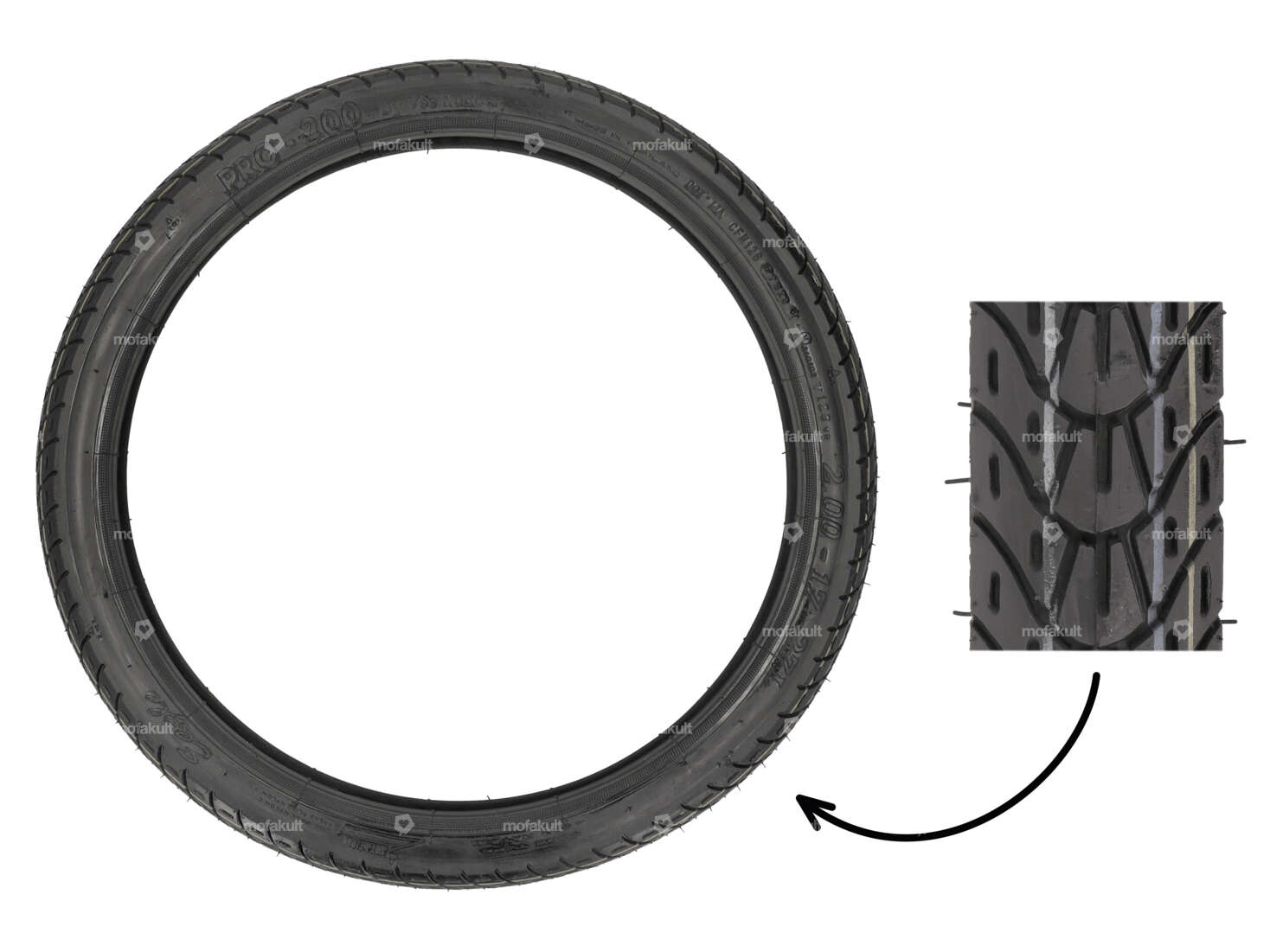 VeeRubber 2.00 x 17" Reifen VRM126 (V126) Allround Carousel Image 1