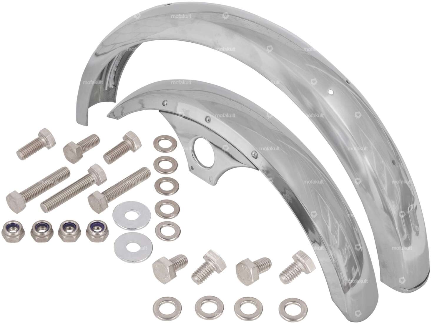 swiing® revival Schutzblech-Set Inox | Pony GTA, GTX 521 Carousel Image 1