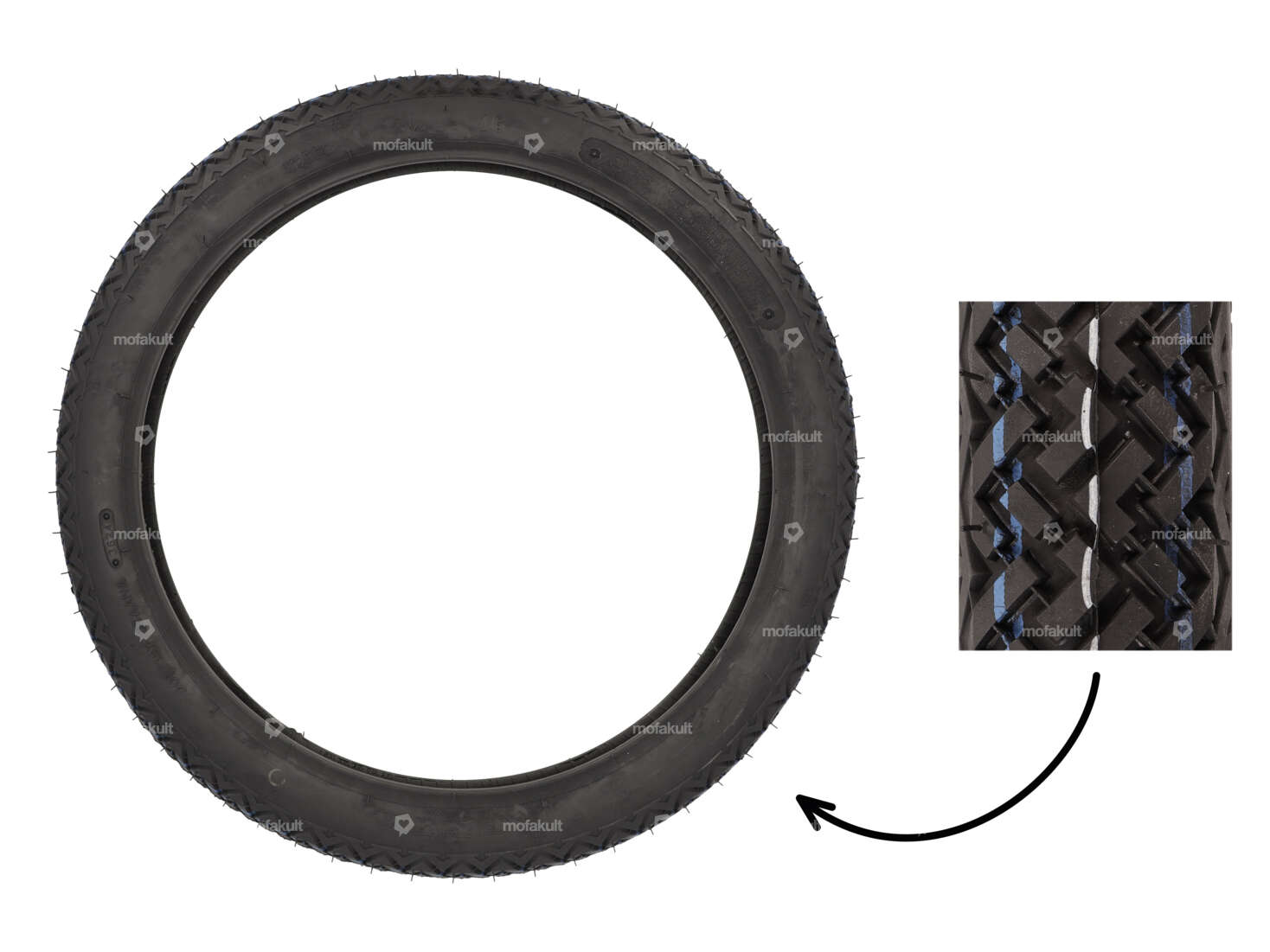 KENDA 2.25 x 16" tires K77 Allround Carousel Image 1
