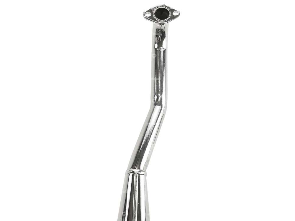 Biturbo exhaust chrome / gold | Puch Carousel Image 3