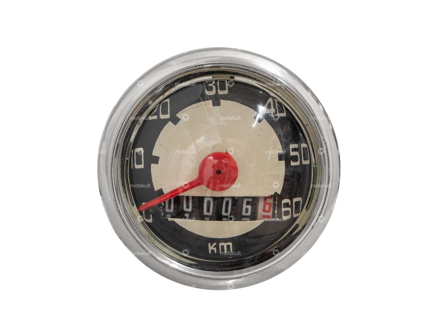 Speedometer 60 km/h Ø 48 VDO replica Carousel Image 3