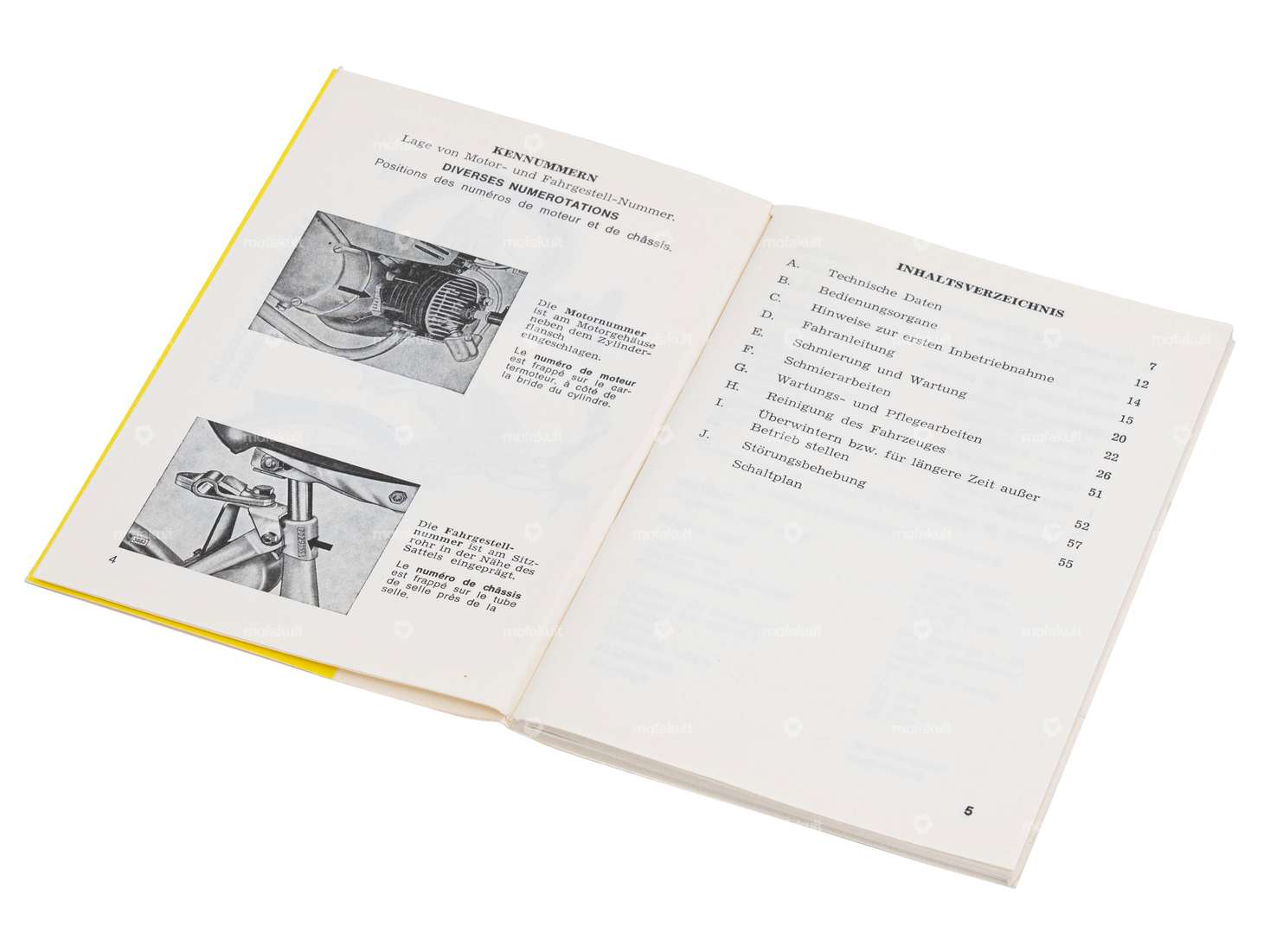 Operating instructions | Condor X30A Type 420 small motorcycle Carousel Image 2