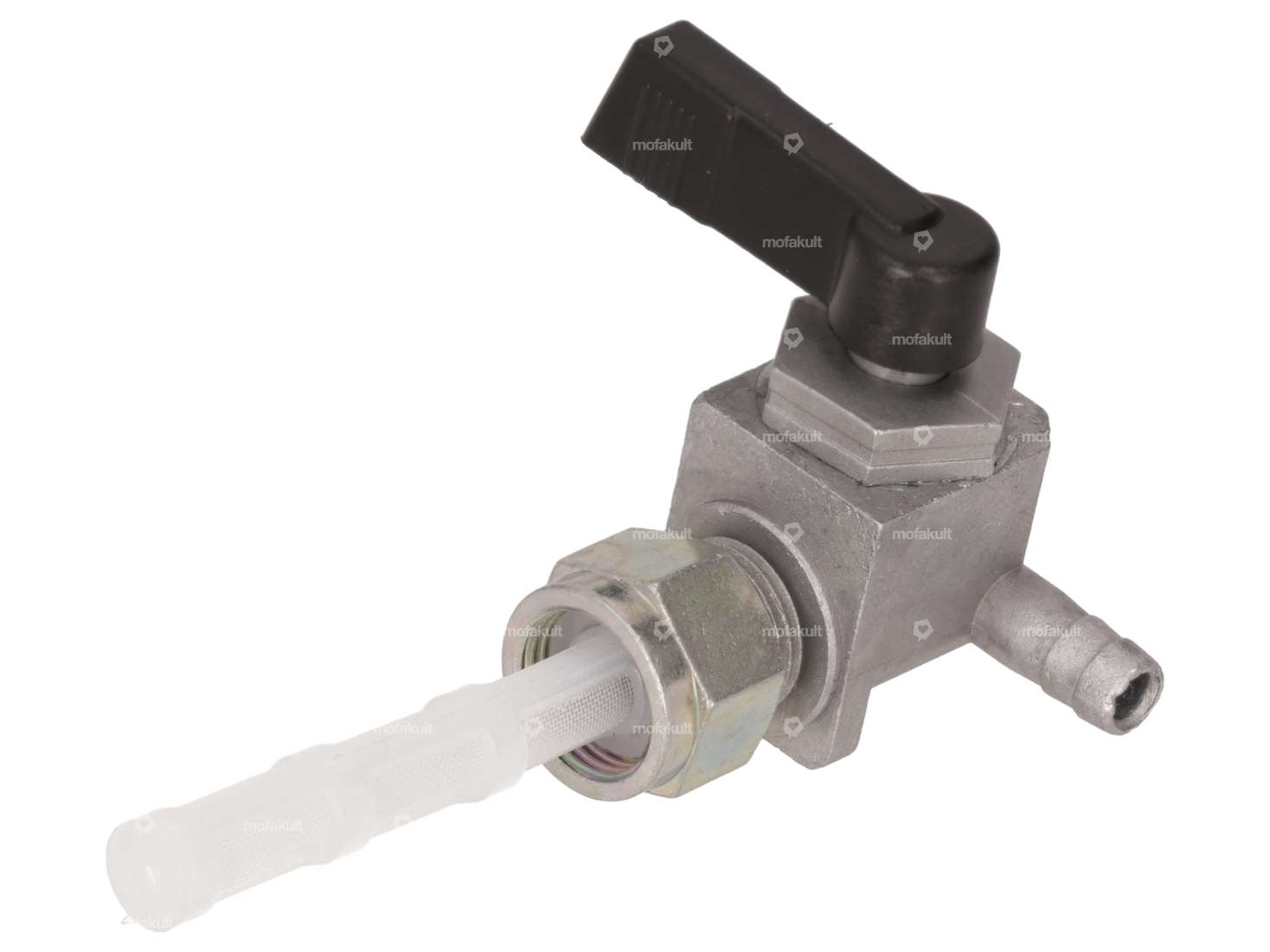 OMG Benzinhahn senkrecht M12x1 (mit Überwurfmutter) links abgehend Carousel Image 2